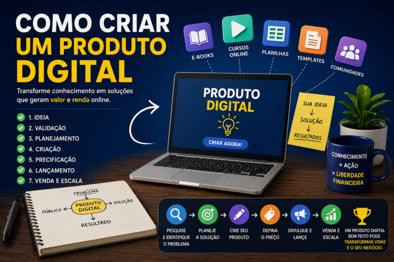 Como Criar um Produto Digital