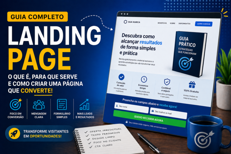 Landing Page: O Que É, Para Que Serve e Como Criar Uma Página Que Converte
