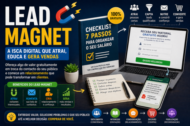 Lead Magnet: O Que é, Para Que Serve e Como Criar Um