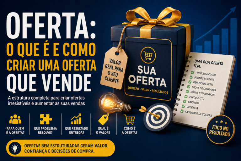 Oferta: O Que é, Como Funciona e Como Criar Uma Oferta Que Vende